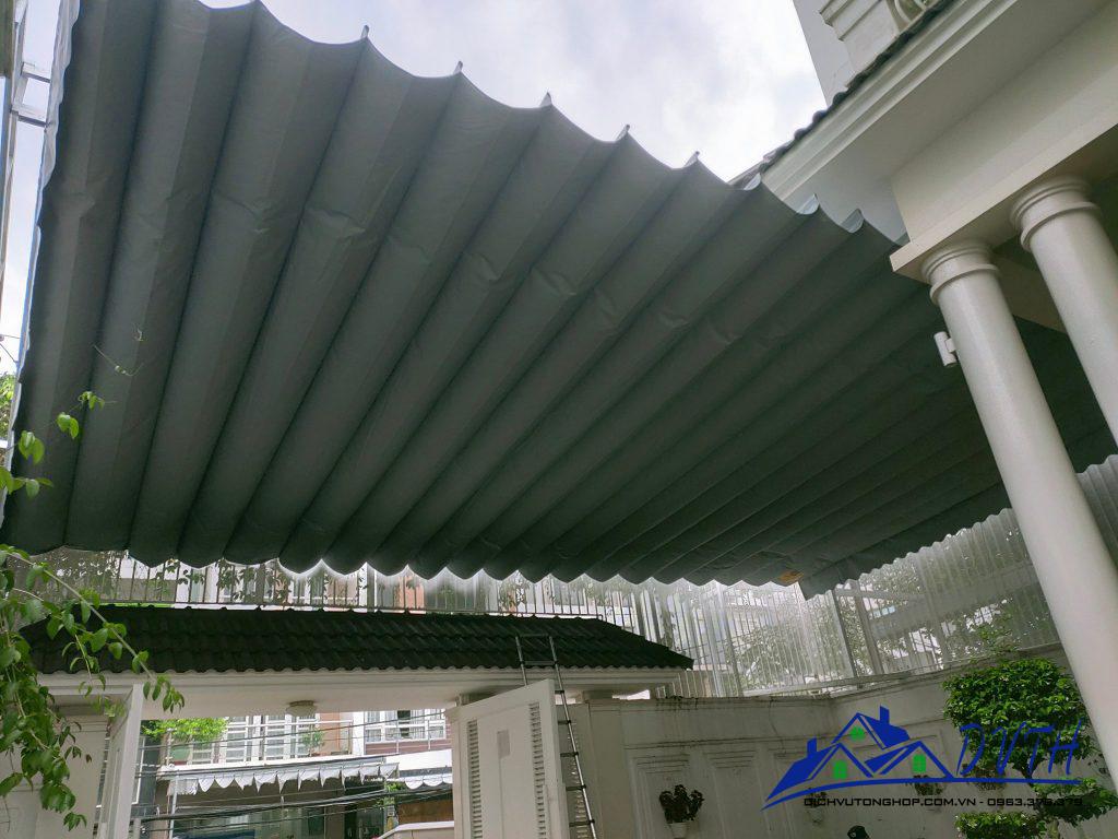 Mái che bạt kéo tại Đồng Tháp